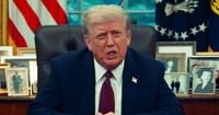 Trump accused of using 'blatant AI' in Charlie Kirk address as 'glitch' spotted