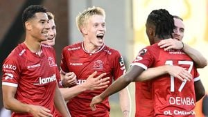 Beveren Stuns League Leaders Zulte Waregem With 3-2 Win