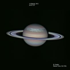 Saturn's Serpent Storm