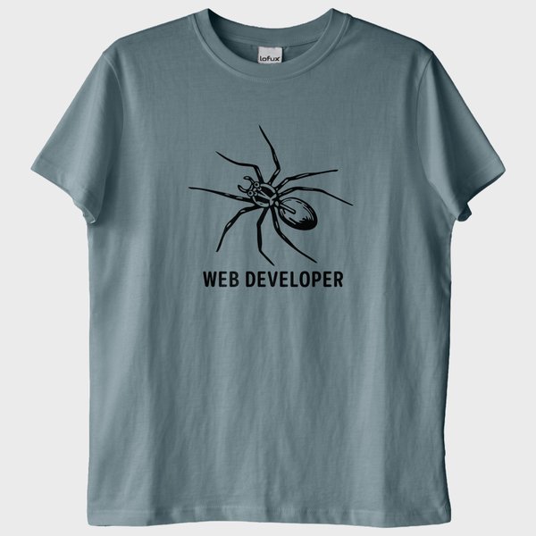 Gerçek "Web Developer" T-Shirt