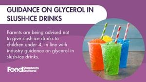 Children Under Eight Should Avoid Glycerol Slushies Due To Health Risks