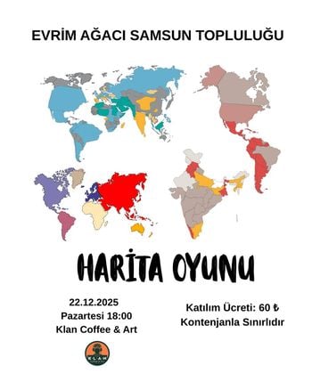 Harita Oyunu – EA Samsun Topluluğu