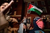 Pro-Palestinian protestors forcibly enter building at Barnard, school employee hospitalized