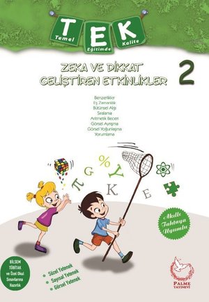 Palme 2.Sınıf Tek Zeka ve Dikkat Geliştiren Etkinlikler + Yaprak Test