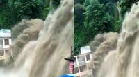 Uttarakhand's Kempty Falls Swell, Heavy Water Flow Scares People | Watch Viral Video