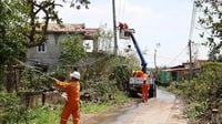 Hà Nội hoàn tất khôi phục điện sau bão số 11