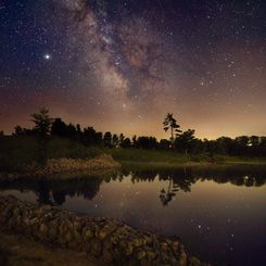 The Milky Way Over Ontario