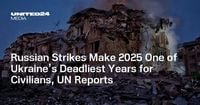 Russian Strikes Make 2025 One of Ukraine’s Deadliest Years for Civilians, UN Reports