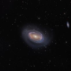  One-Armed Spiral Galaxy NGC 4725 