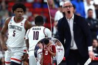 UConn survives tense March Madness opener with Oklahoma to set up Florida matchup