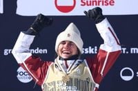 Perrine Laffont de retour au sommet aux championnats du monde de ski de bosses