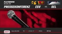 DEL2 | DEL2 Pressekonferenz Playdowns Spiel 5: ESV Kaufbeuren vs. Selber Wölfe