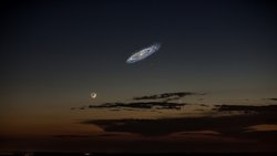 Eğer Andromeda Yeterince Parlak Olsaydı, Gökyüzünde Böyle Gözükürdü!