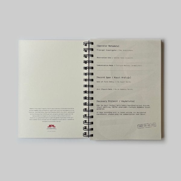 JPL - Mars A5 Defter - 120gr 80 Yaprak Ivory (Fil Dişi)