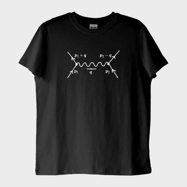 Feynman Diyagramı T-Shirt