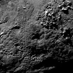  Wright Mons on Pluto 