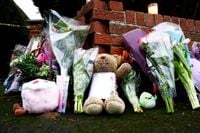 38 pics of shrine following death of a 9-year-old girl as boy charged with murder