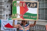 UK court dismisses terrorism charge against Kneecap rapper