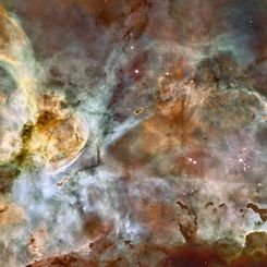 Dark Clouds of the Carina Nebula