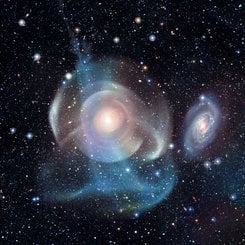 NGC 474 Gökadası: Kabuklar ve Yıldız Akıntıları