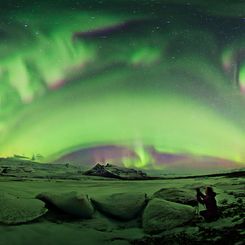 Aurora Over Iceland