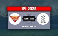 SRH vs RR Dream11 Prediction, Dream11 Playing XI, Today Match 2, IPL 2025 (Indian T20 League)