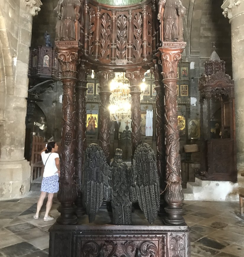 Bella Pais Manastırının  içi