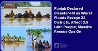 Punjab Declared Disaster-Hit as Worst Floods Ravage 23 Districts, Affect 3.5 Lakh People; Massive Rescue Ops On - The Logical Indian