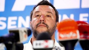 Lega Party Split Over Salvini's Strong Pro-Trump Stance