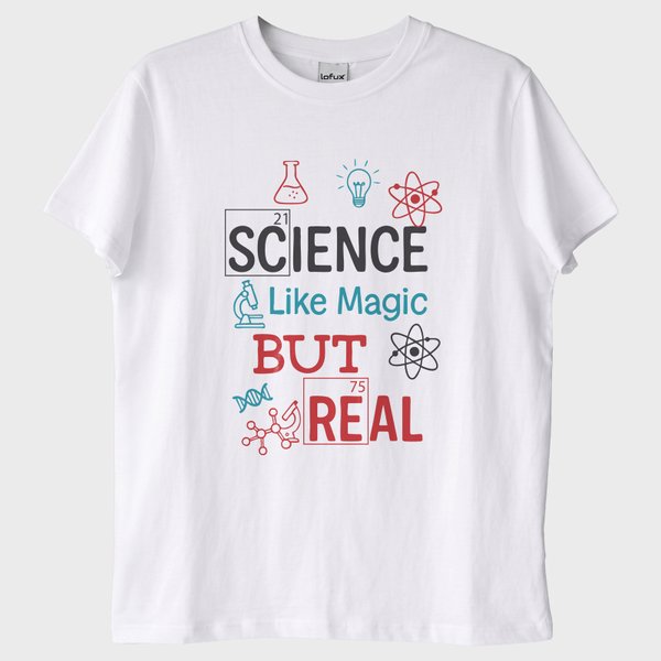 "Science: It's Like Magic But Real 4" T-Shirt
