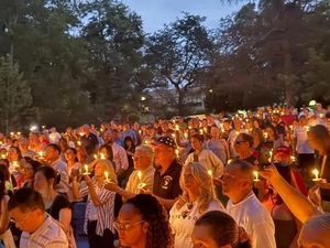 North Wales Divided After Charlie Kirk Vigil Draws Hundreds