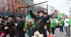 Over 150,000 Attend NYC St. Patrick's Day Parade Despite Rain