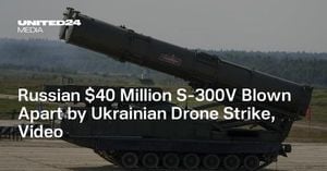 Ukraine Destroys Russian S-300V System In Zaporizhzhia Strike