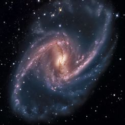 NGC 1365: Majestic Island Universe