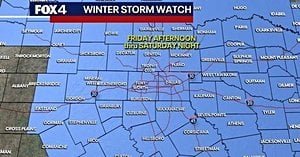 Dallas Prepares For Dangerous Winter Storm Fern Impact
