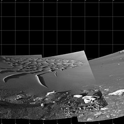 Mosaic of Endurance Crater on Mars