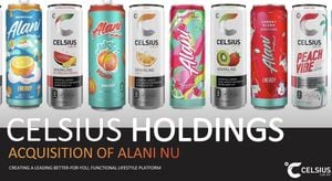 Celsius Holdings Acquires Alani Nu For $1.8 Billion