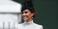 The Princess of Wales wore an elegant polka dot dress for special VE Day celebration