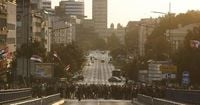 Serbia’s opposing camps hold parallel rallies, reflecting deep political crisis