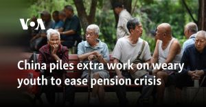 China's Young Workers Shun Pension Contributions Amid Financial Fears