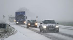 Northern Germany Hit By Winter Storm Disrupting Travel