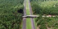 Watch drone video of collpased bridge that shut down I-20