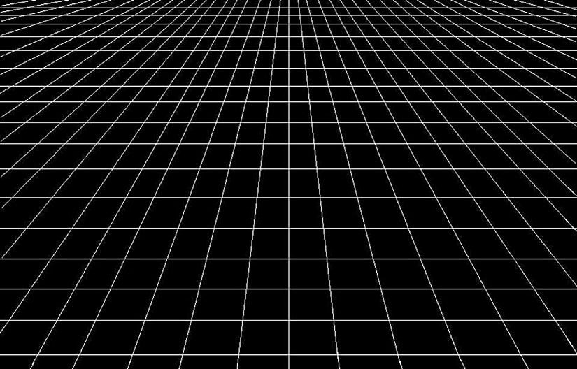 Herhangi bir türde madde, enerji veya eğriliği olmayan düz, boş uzayın bir temsili. Bu uzay temelde ayrıksa, en azından teoride bu davranışı gösteren bir deney tasarlayabilmemiz gerekir.