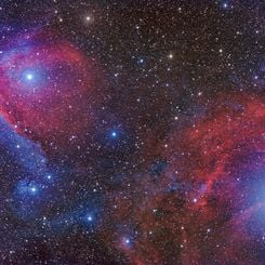 Scorpius in Red and Blue