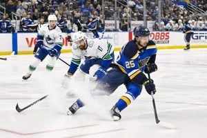 Canucks Fall To Blues In Overtime, Struggle To Stay In Playoff Race