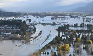 Fall Storm Hits British Columbia With Heavy Rain And Snow