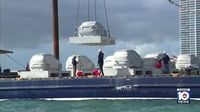 ReefLine project continues off Miami Beach; crews place 11 sculptures underwater