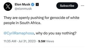 South African Court Dismisses Claims Of White Genocide