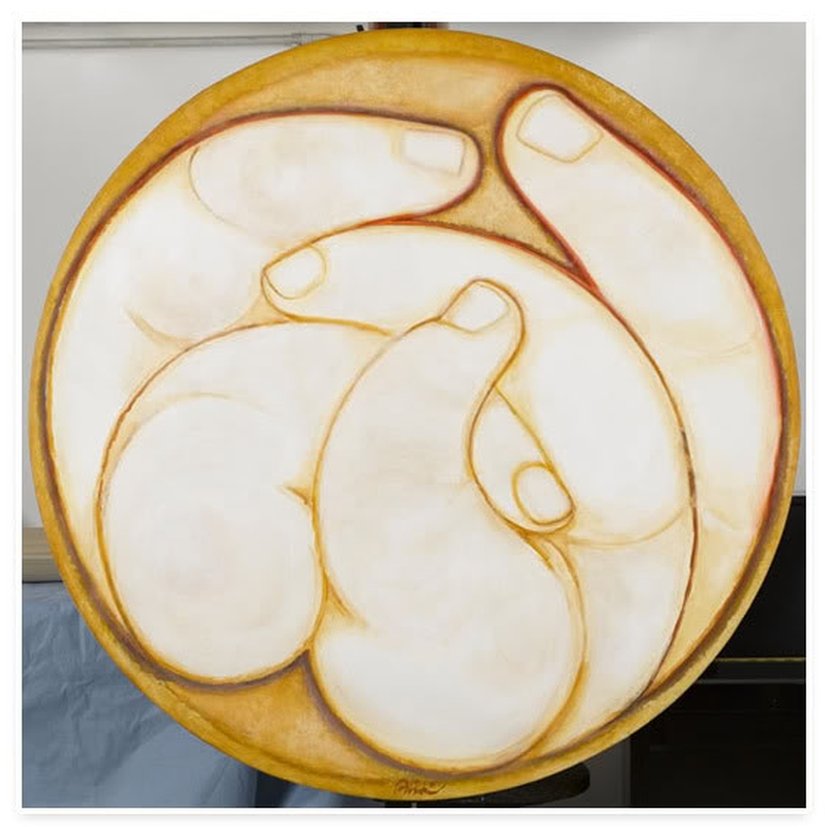 Abidin Dino'nun 1980 yılında yaptığı "İngres'e Saygı" (Hand - Tribute to Ingres) adlı tablosudur.