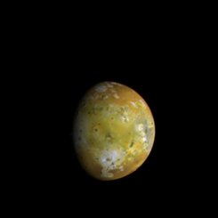 Galileo's First Color Image of Io